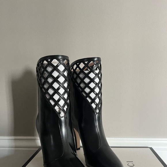 Gucci black 7US CALF LEATHER - Picture 3 of 5